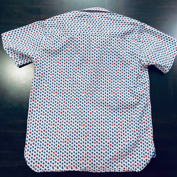 TUKTUK Designs SAILBOATS RED - BOYS SHORT SLEEVE - Picture 10 of 11